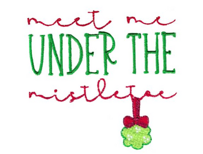 Christmas embroidery designer mall