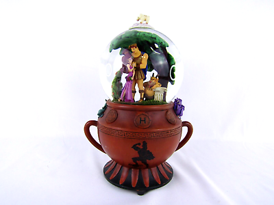 Wdw disney hercules musical snow globe âgo the distanceâ dmg see desc rare