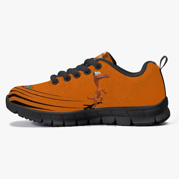 Kids rainbow friends orange shoes