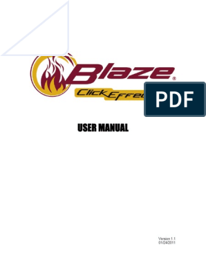 Click effects blaze user manual pdf