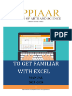 Ms excel manual