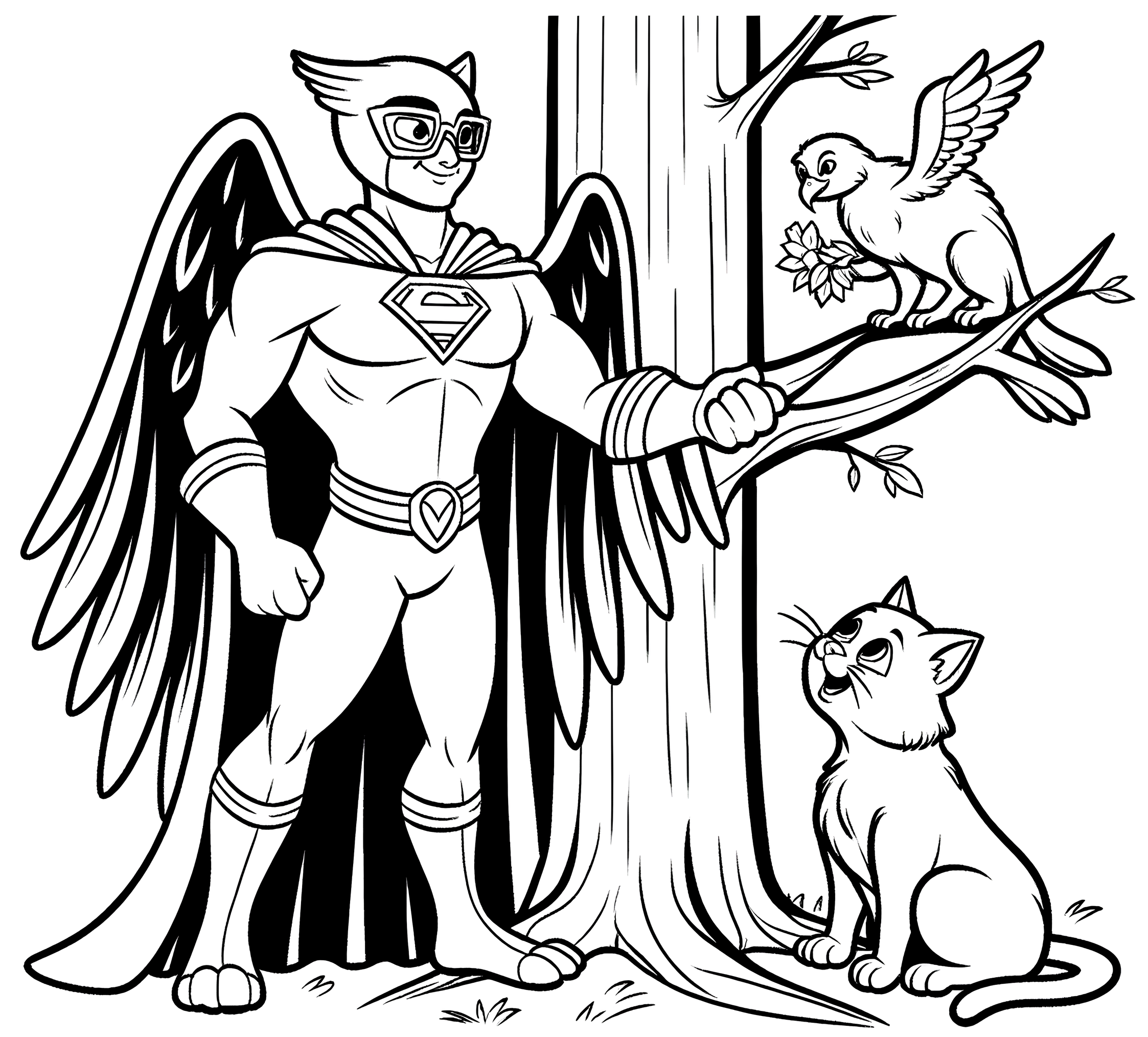 Falcon coloring pages for free printable