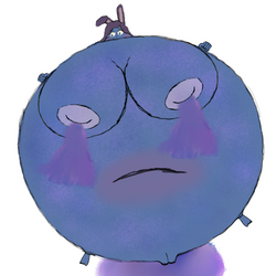 Blueberries on theworldofweird