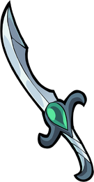 Starforged scimitar