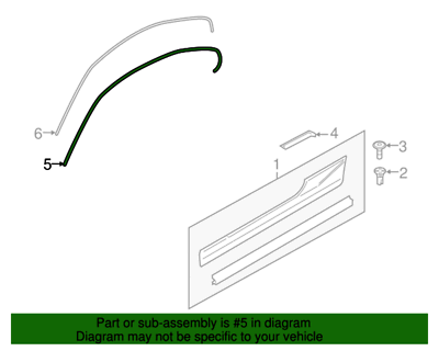 Bmw genuine oem factory original drip molding for sale online