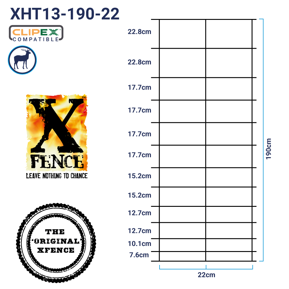 X fence deer fence xht