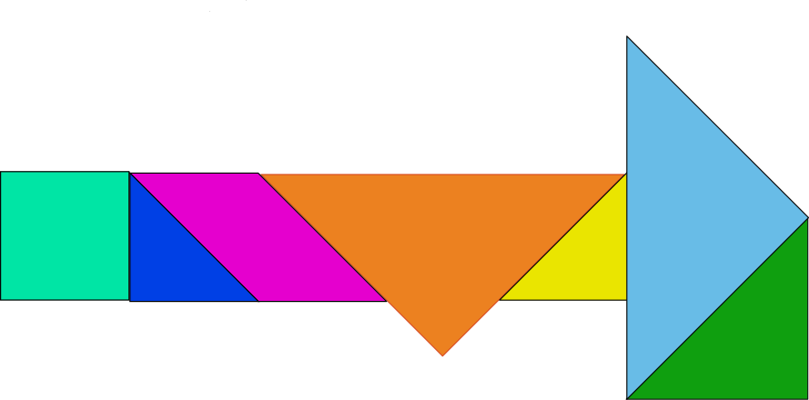 Triangle shape clip art image