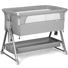 Monbebe suite slumber height adjustable baby bassinet urban boho