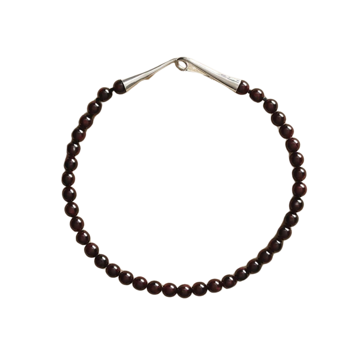 Garnet grecian collar