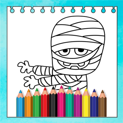 Zombie coloring book