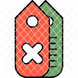 Bookmark tag iconset by iconsea