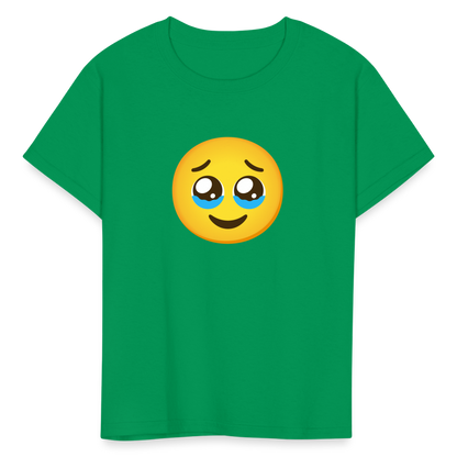 Ð face holding back tears noto color emoji kids t