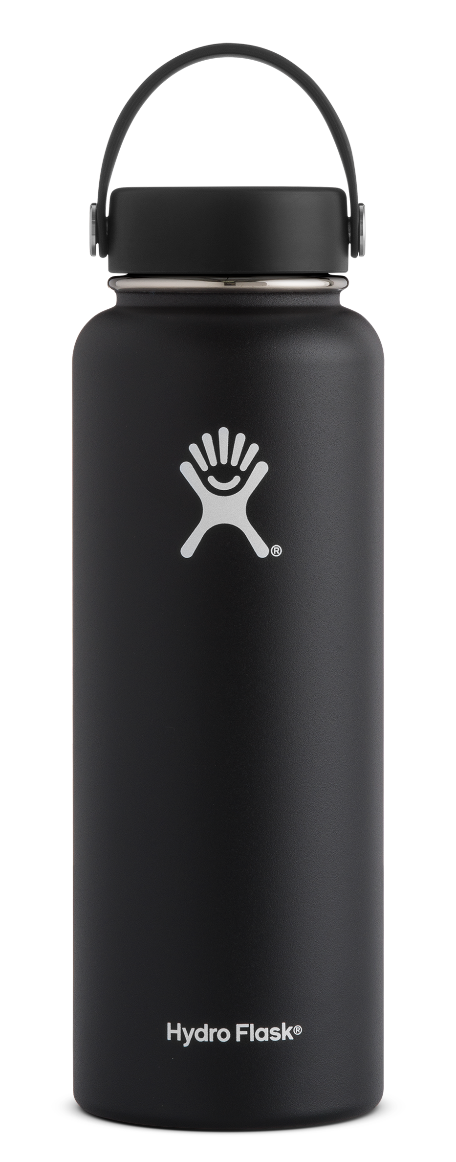 Hydro flask oz wide mouth bottle black