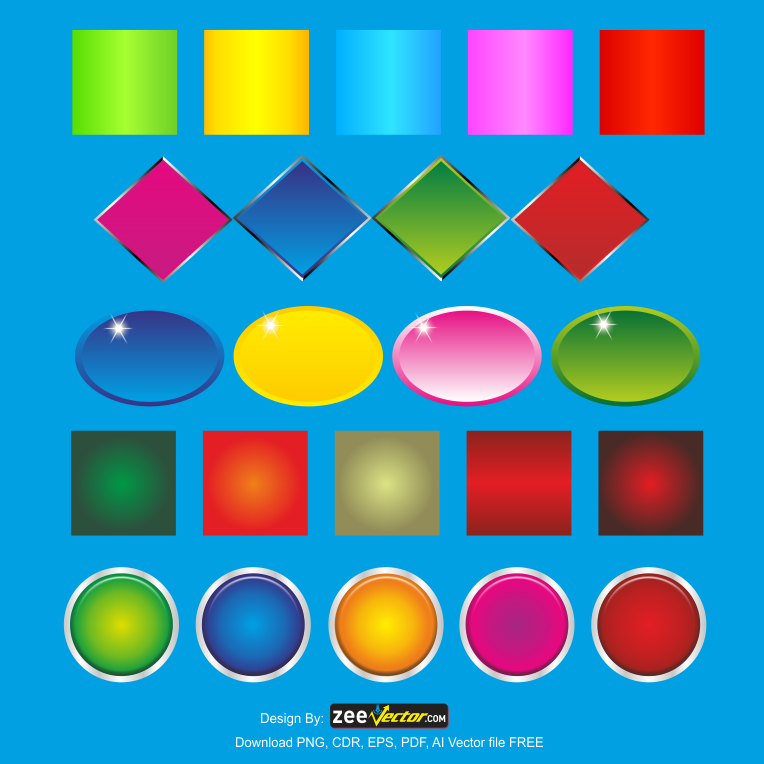 Color gradient fill cdr vector file