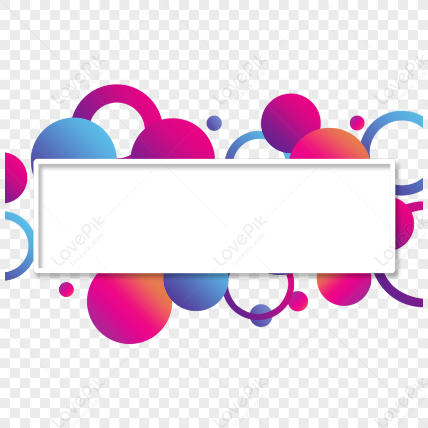 Colorful geometric abstract magenta gradient square borderposterconcept png picture and clipart image for free download
