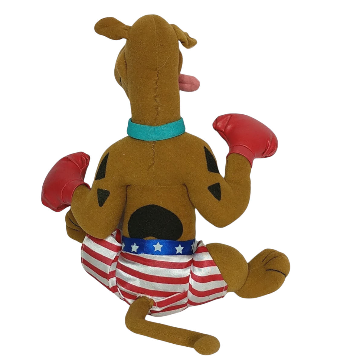 Scooby doo boxer boxing gloves american flag toy network plush