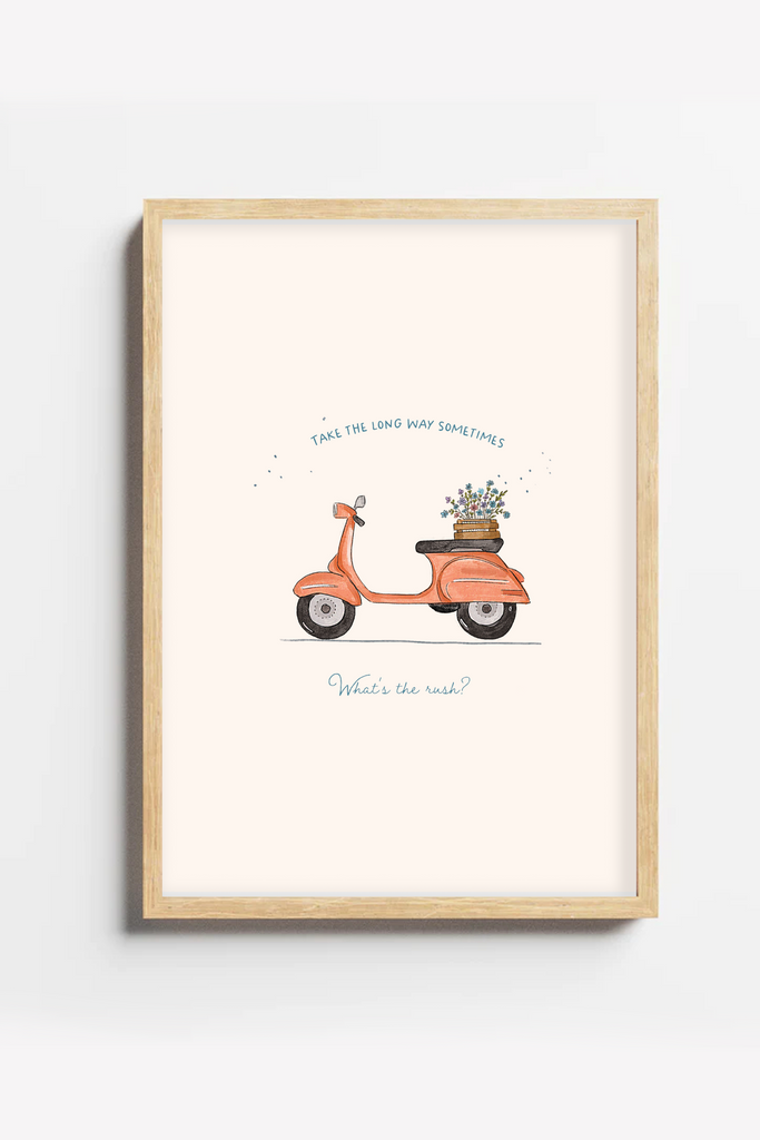 Be a butterfly art print