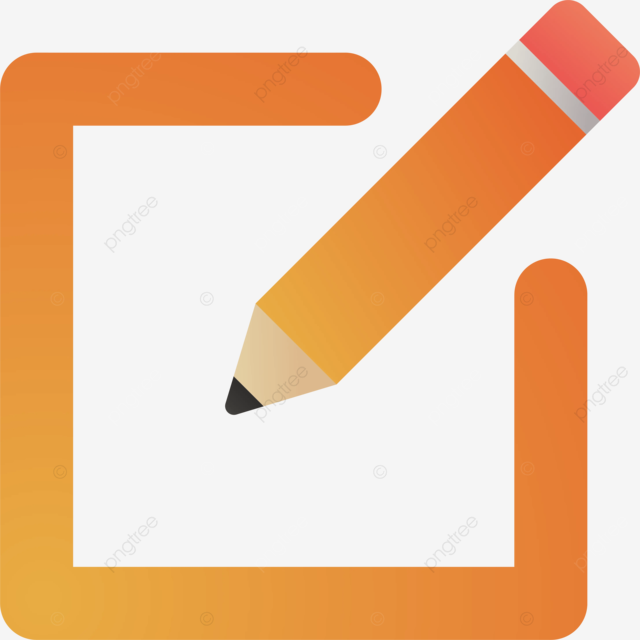 Edit pencil pen icon vector flat gradient color illustration art for design ui web interface pencil icon color png and vector with transparent background for free download