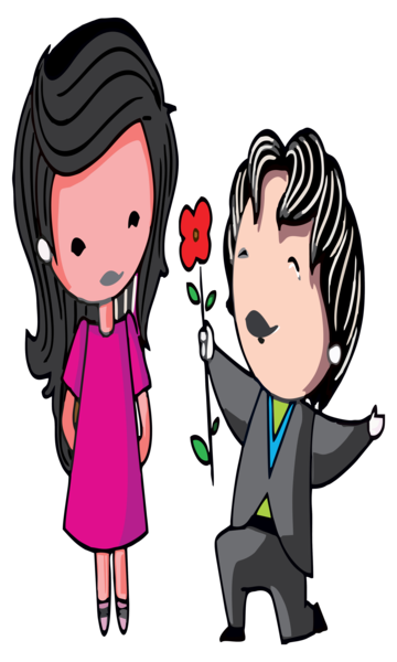 Propose to girl png transparent images free download vector files