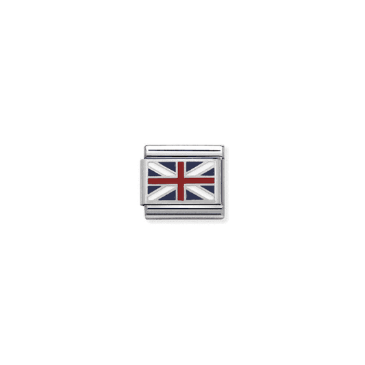 Nomination spain flag charm silverenamel juniper aberdeen