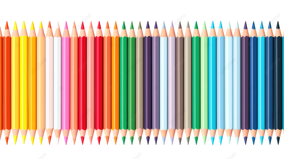 Colorful pencil cartoon pattern on white background perfect for web print textiles or wallpapers seamless pattern seamless pencil background image and wallpaper for free download