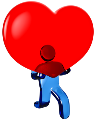 Bonding hearts pattern png images for free download