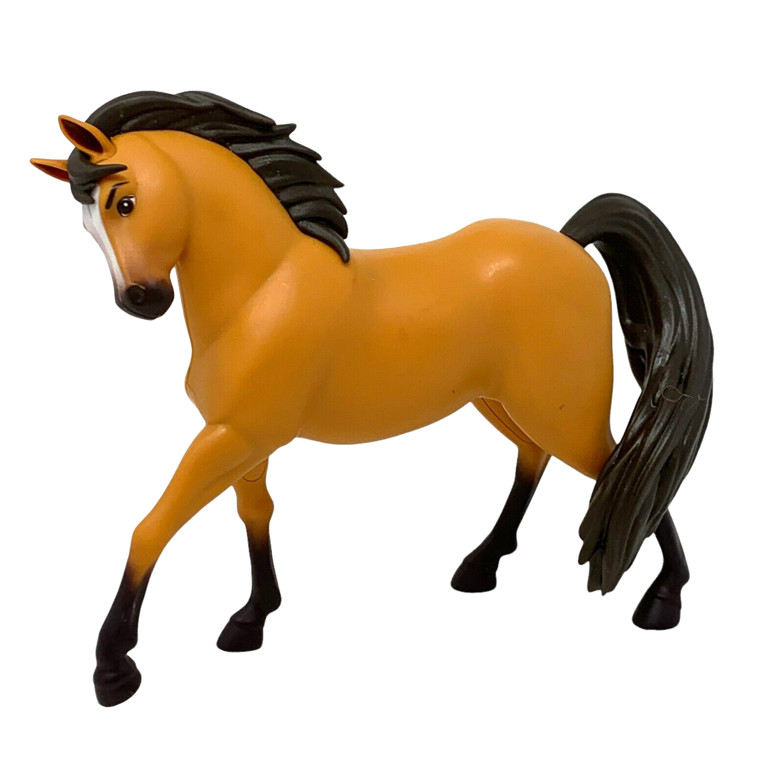 Dreamworks riding free spirit horse figure toy brown just play plastic