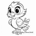 Bird coloring pages