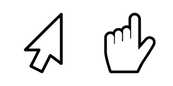 Colored cursors