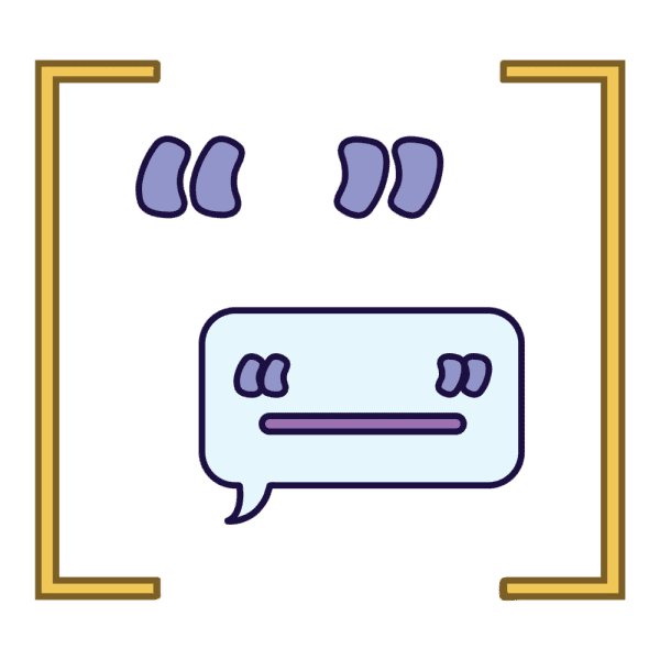 What is speech punctuation writing direct speech