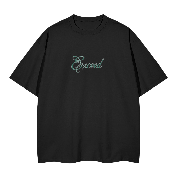Streetwear unisex loose fit fog cotton t