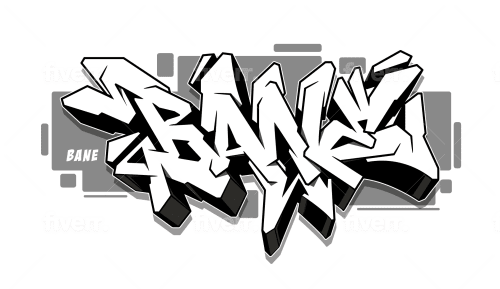 Create original graffiti art logo for your brand or business by keberproduct