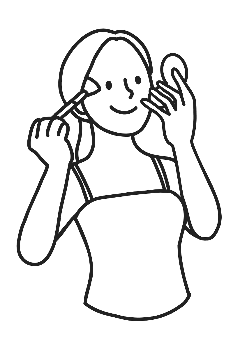 Holding makeup images free photos png stickers wallpapers backgrounds