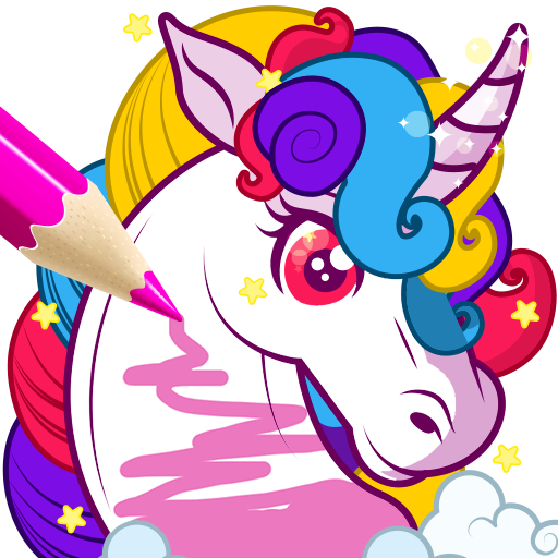 Rainbow unicorn coloring bookappstore for android