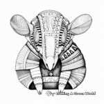 Letter a coloring pages