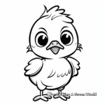 Bird coloring pages