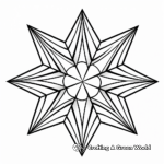 Geometric coloring pages