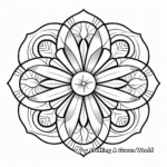 Geometric coloring pages