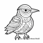 Geometric coloring pages