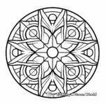 Geometric coloring pages