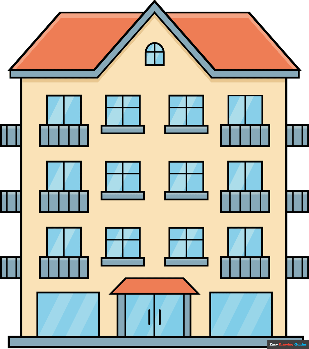 How to draw a building
