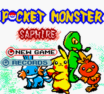 Pocket monster saphire wiki
