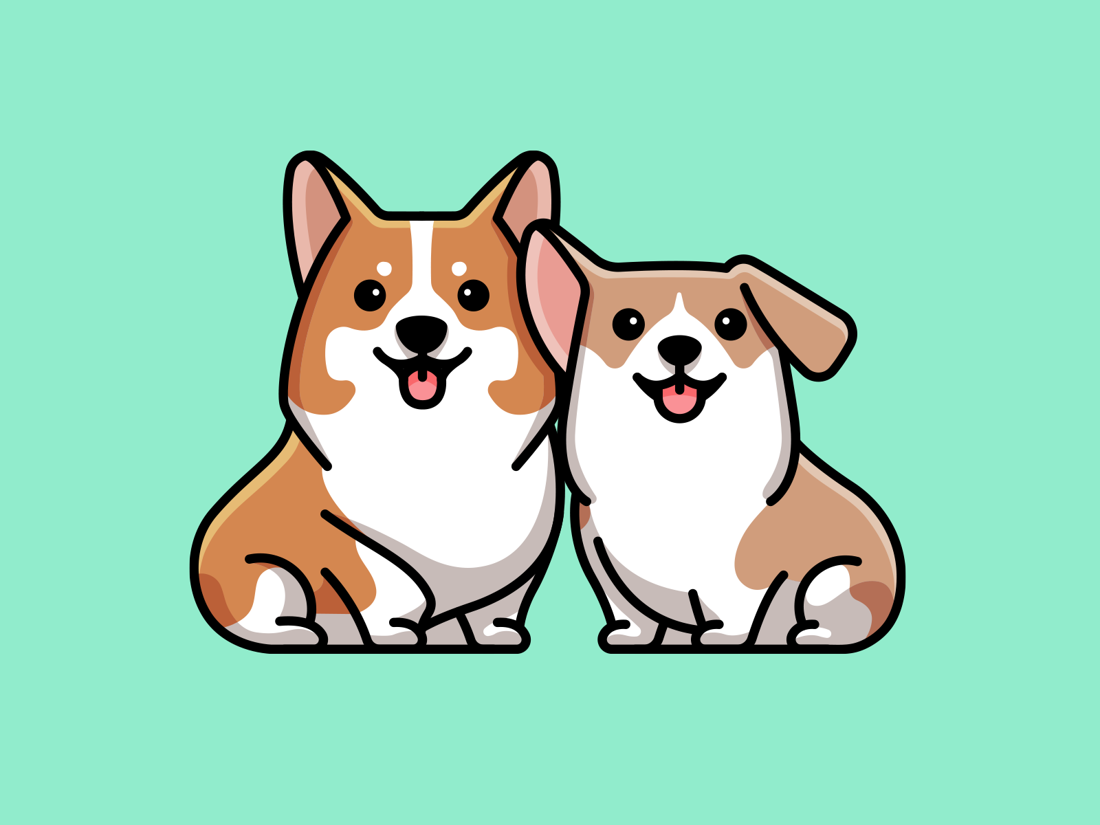 The corgis by alfrey davilla vaneltia on