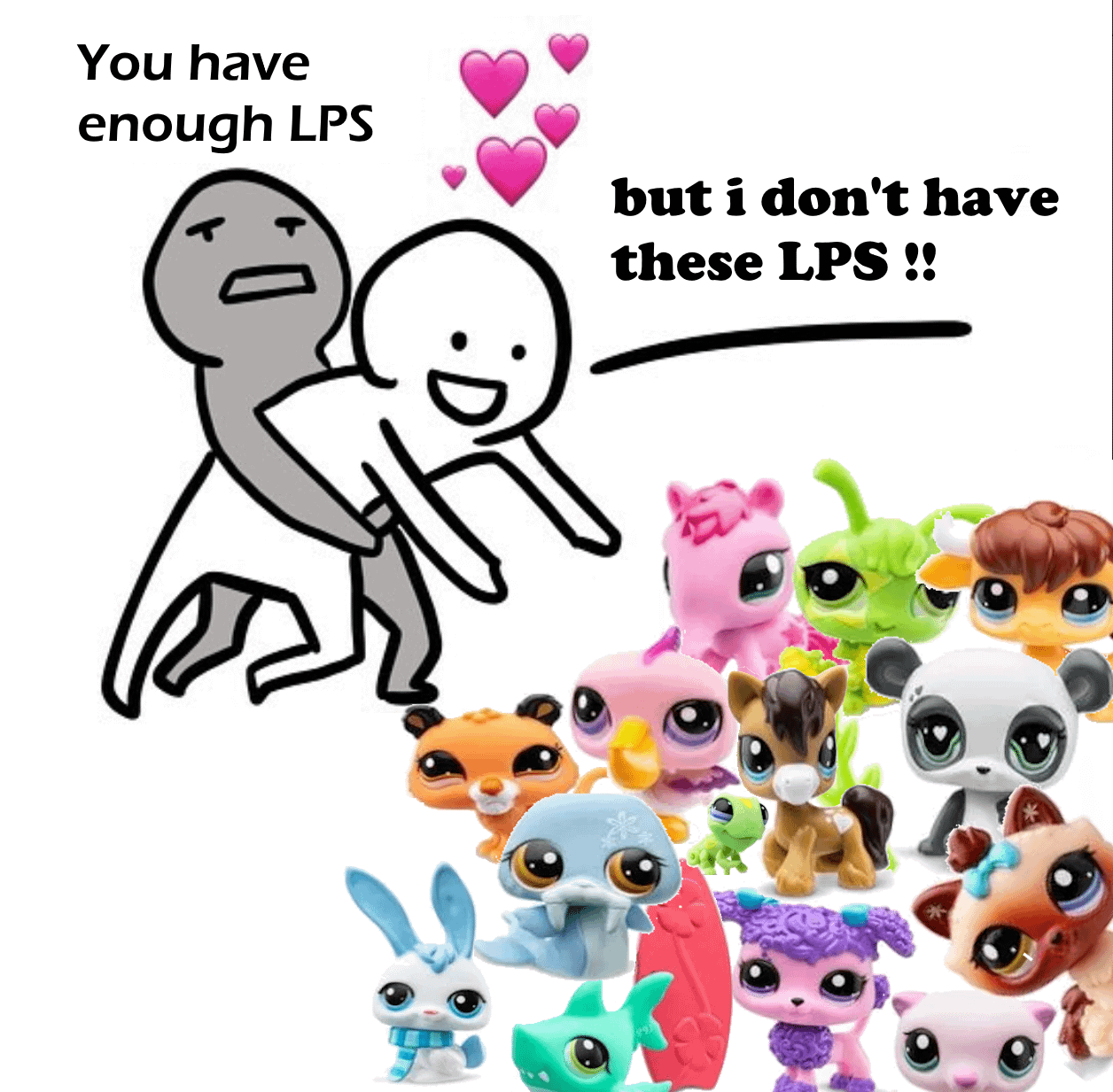 Just found a promotional ad for the new lps on twitter including some actual toy molds in the photo rlittlestpetshop