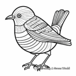 Mockingbird coloring pages