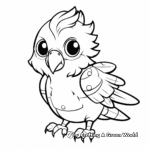 Parrot coloring pages