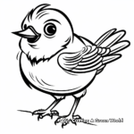 Mockingbird coloring pages