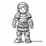 Armor of god coloring pages