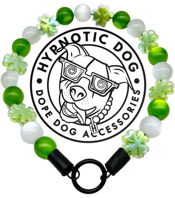 Hypnotic dog beaded llar necklaces