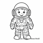 Astronaut coloring pages